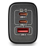 NGS - ERA 65W BLACK Universal Negro Corriente alterna Carga rápida Interior