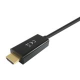 Equip - 119392 Cable adaptador de DisplayPort a HDMI, 5,0 m