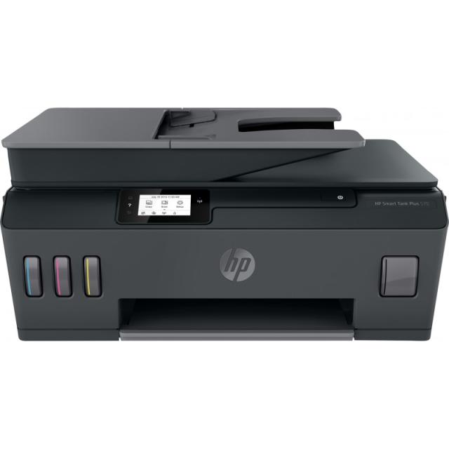 HP - Smart Tank Plus 570 Inalámbrico All-in-One Color Impresora, Fotocopiadora, escáner