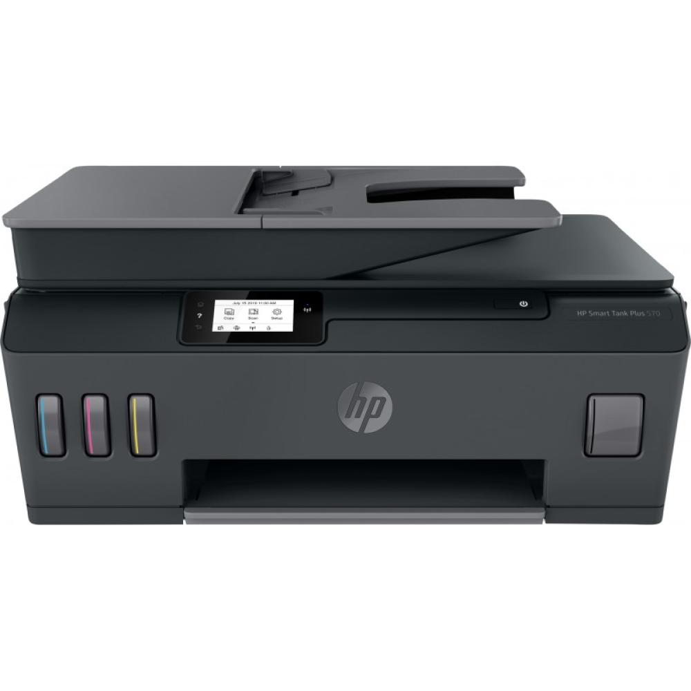 HP - Smart Tank Plus 570 Inalámbrico All-in-One Color Impresora, Fotocopiadora, escáner