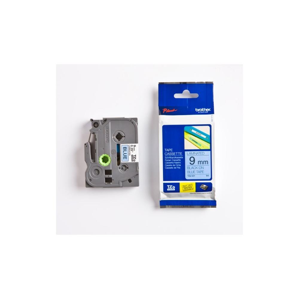 Brother - Cinta laminada 9mm - TZE-521