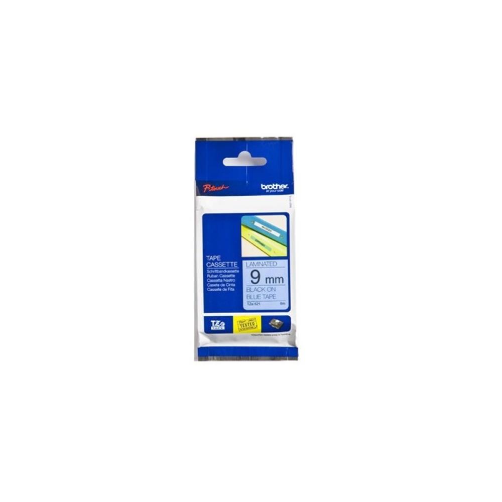 Brother - Cinta laminada 9mm - TZE-521