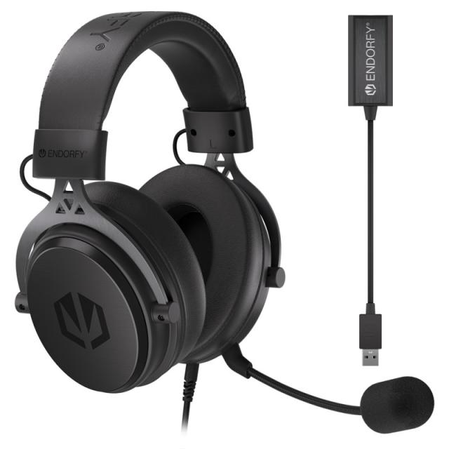 ENDORFY - VIRO Plus USB Auriculares Alámbrico Diadema Música/uso diario Negro