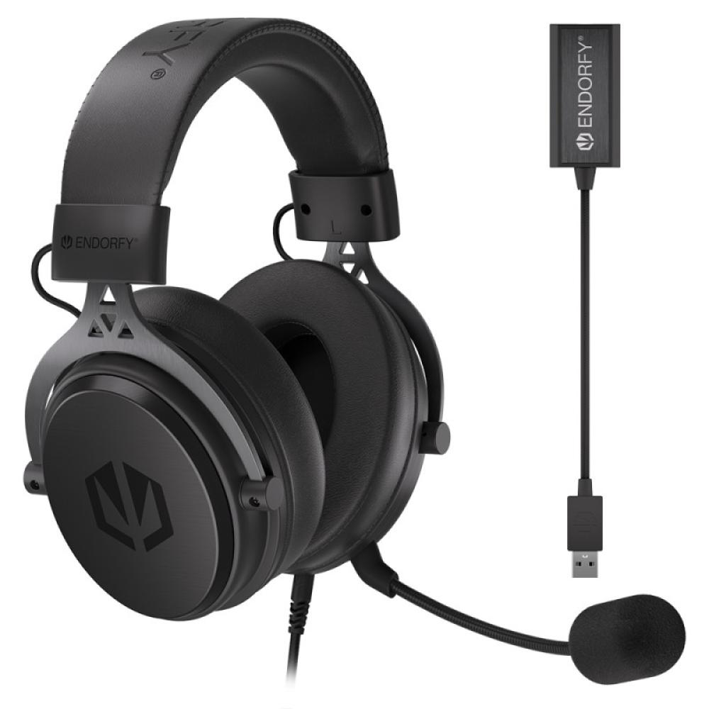 ENDORFY - VIRO Plus USB Auriculares Alámbrico Diadema Música/uso diario Negro