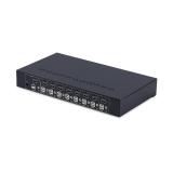 StarTech.com - Switch KVM de 8 Puertos HDMI 4K 60Hz - Conmutador KVM HDMI 2.0 con Kit de Montaje 1U para Rack - con Hub USB de 4