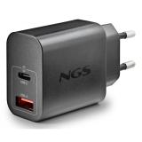 NGS - ERA 30W BLACK Universal Negro Corriente alterna Carga rápida Interior