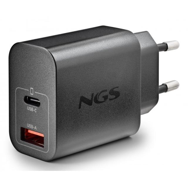 NGS - ERA 20W BLACK Universal Negro Corriente alterna Carga rápida Interior
