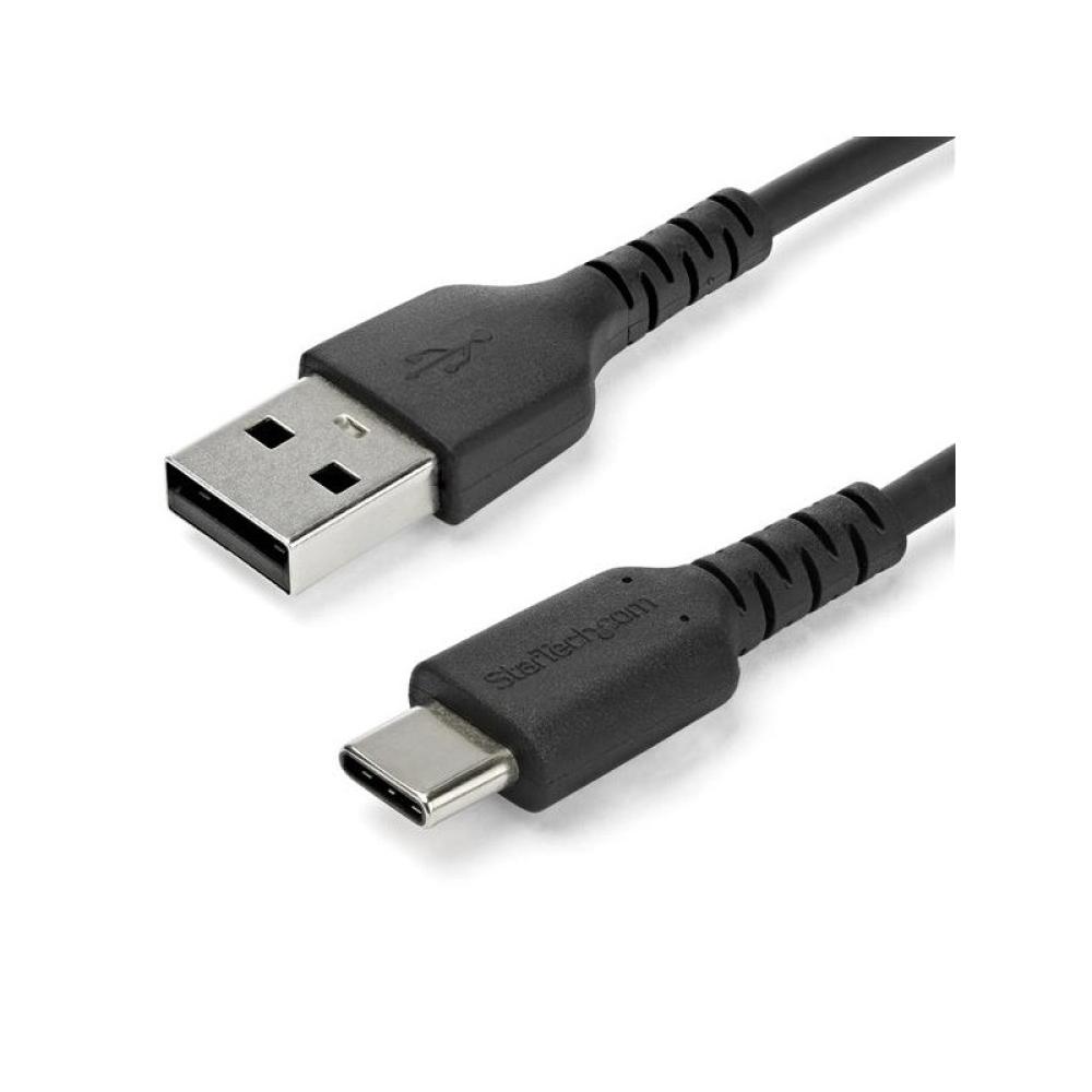 StarTech.com - Cable de Carga USB-A a USB-C de 2m - Cable de Carga Rápida y Sincronización USB 2.0 de Servicio Pesa - RUSB2AC2MB
