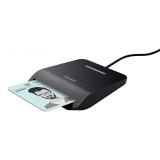 Trust - Primo lector de tarjeta inteligente Interior USB USB Tipo C Negro