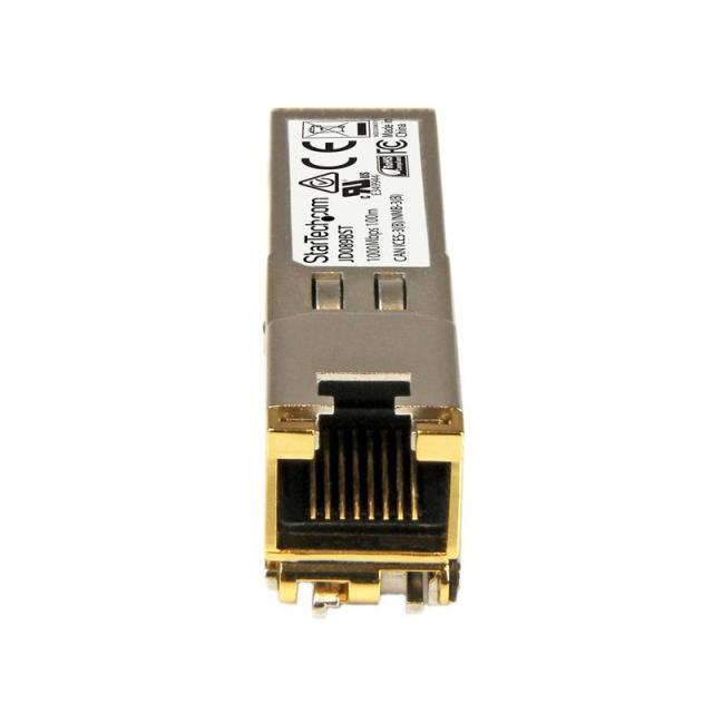 StarTech.com - Módulo Transceptor SFP Compatible con el Modelos JD089B de HPE - 1000BASE-T - SFP a RJ45 Cat6 / Cat5e - SFP Ether