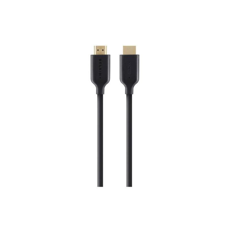 Belkin - HDMI - HDMI, 2m cable HDMI HDMI tipo A (Estándar) Negro