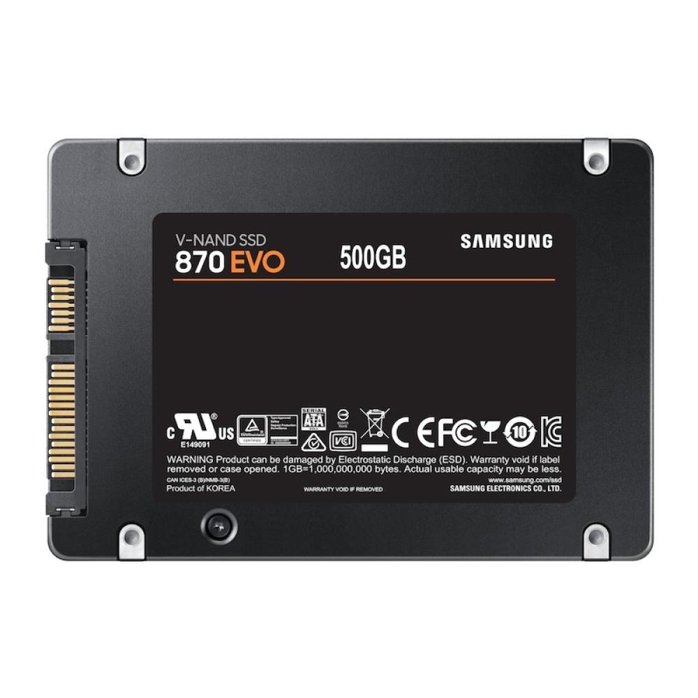 Samsung - 870 EVO 500 GB 2.5" Serial ATA III V-NAND MLC