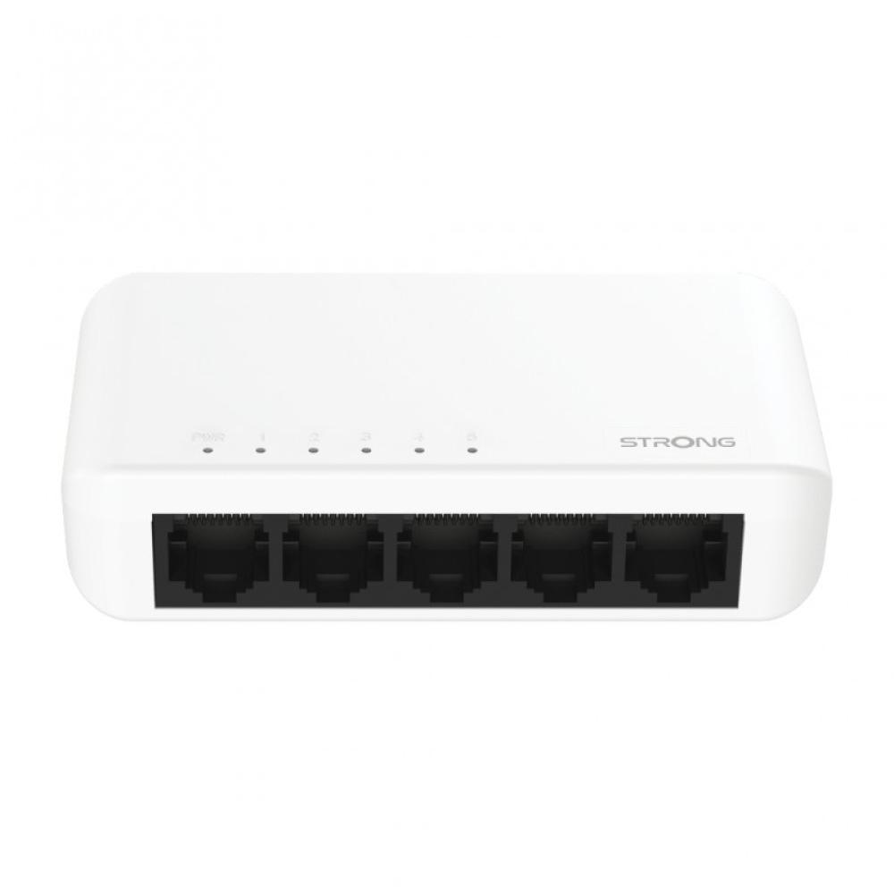 Strong - SW5000P switch Gigabit Ethernet (10/100/1000) Blanco
