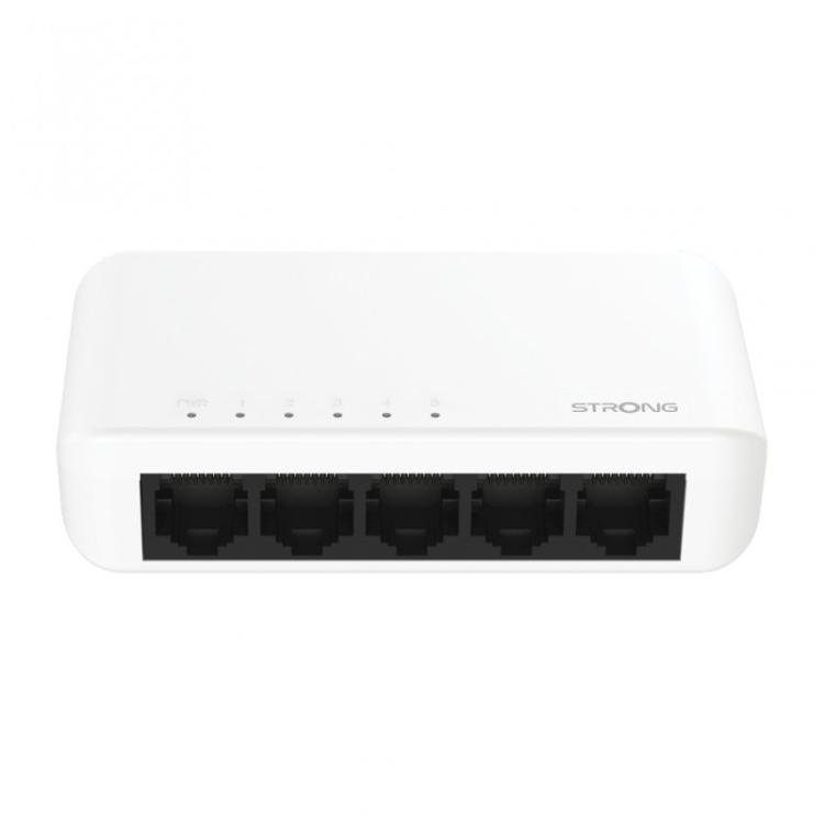 Strong - SW5000P switch Gigabit Ethernet (10/100/1000) Blanco