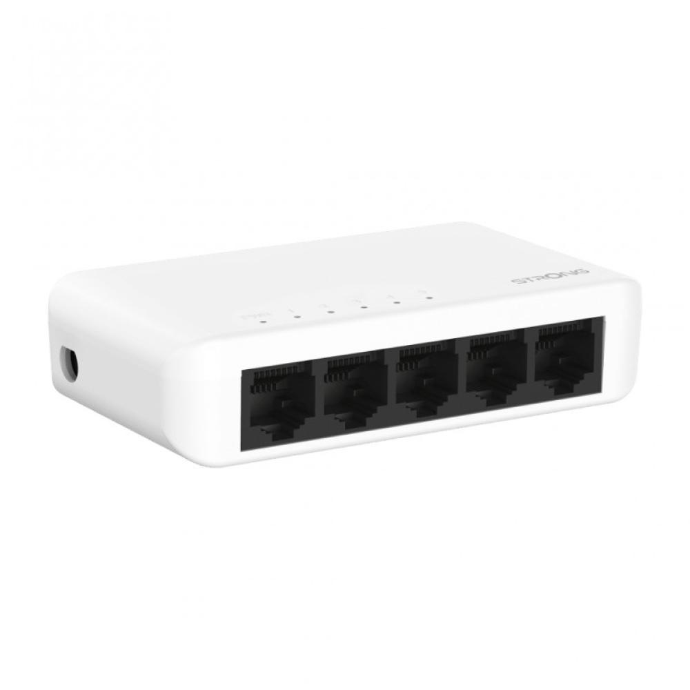 Strong - SW5000P switch Gigabit Ethernet (10/100/1000) Blanco
