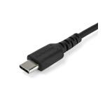 StarTech.com - Cable de 2m de Carga USB C - de Carga Rápida y Sincronización USB 2.0 Tipo C a USB C para Portátiles - RUSB2CC2MB