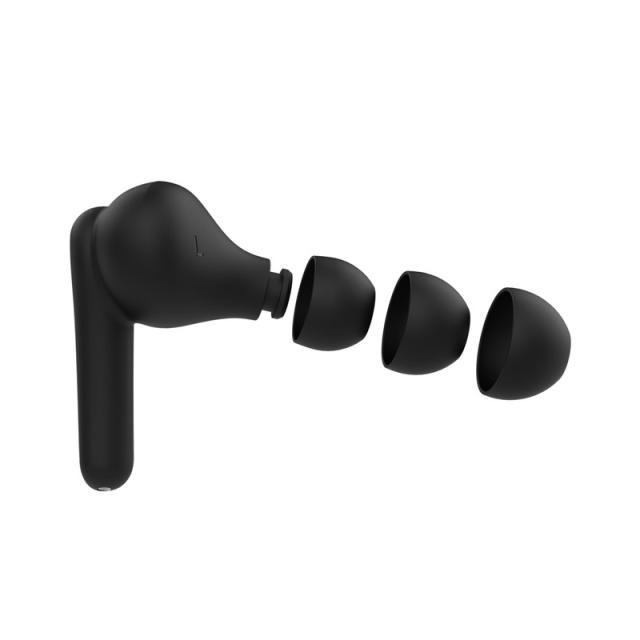 Belkin - SoundForm Rhythm Auriculares Inalámbrico Dentro de oído Llamadas/Música MicroUSB Bluetooth Negro