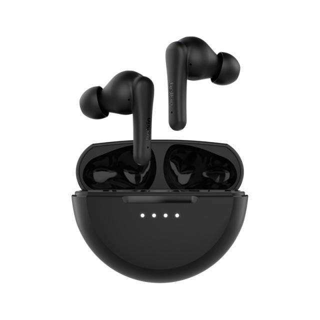 Belkin - SoundForm Rhythm Auriculares Inalámbrico Dentro de oído Llamadas/Música MicroUSB Bluetooth Negro