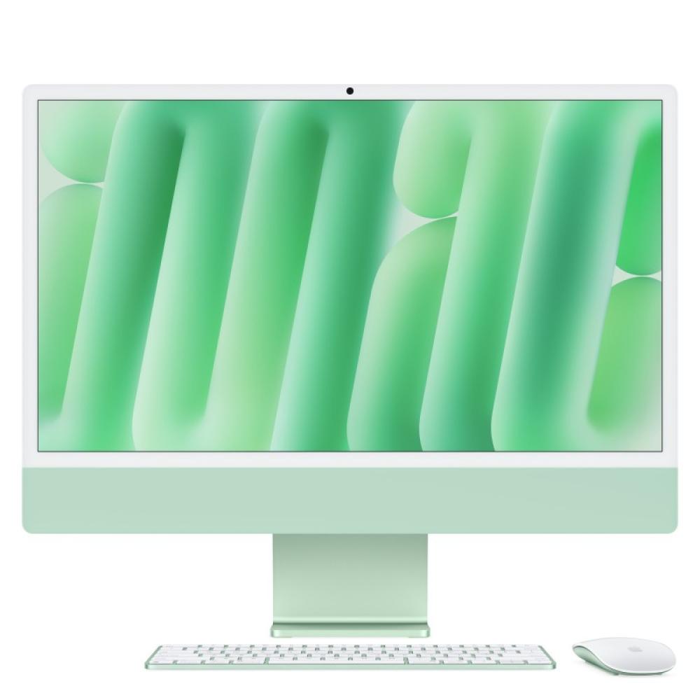 Apple - iMac Apple M M4 59,7 cm (23.5") 4480 x 2520 Pixeles PC todo en uno 16 GB 256 GB SSD macOS Sequoia Wi-Fi 6E (802.11ax) Ve