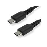 StarTech.com - Cable de 2m de Carga USB C - de Carga Rápida y Sincronización USB 2.0 Tipo C a USB C para Portátiles - RUSB2CC2MB