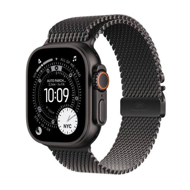 Apple - Watch Ultra 3 OLED 49 mm Digital 422 x 514 Pixeles Pantalla táctil 5G Negro Wifi GPS (satélite) - MF1N4QL/A