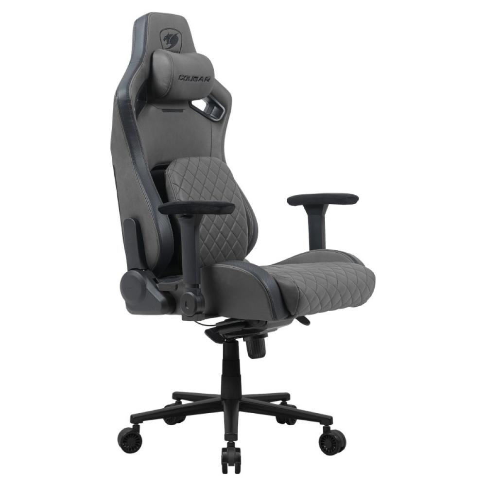 COUGAR - CGR-DSF-GRB Silla para videojuegos universal Asiento acolchado Gris