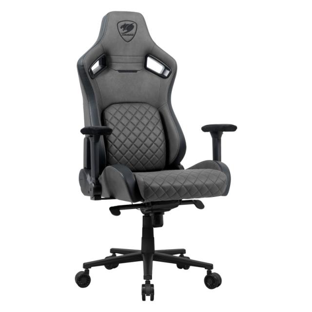 COUGAR - CGR-DSF-GRB Silla para videojuegos universal Asiento acolchado Gris
