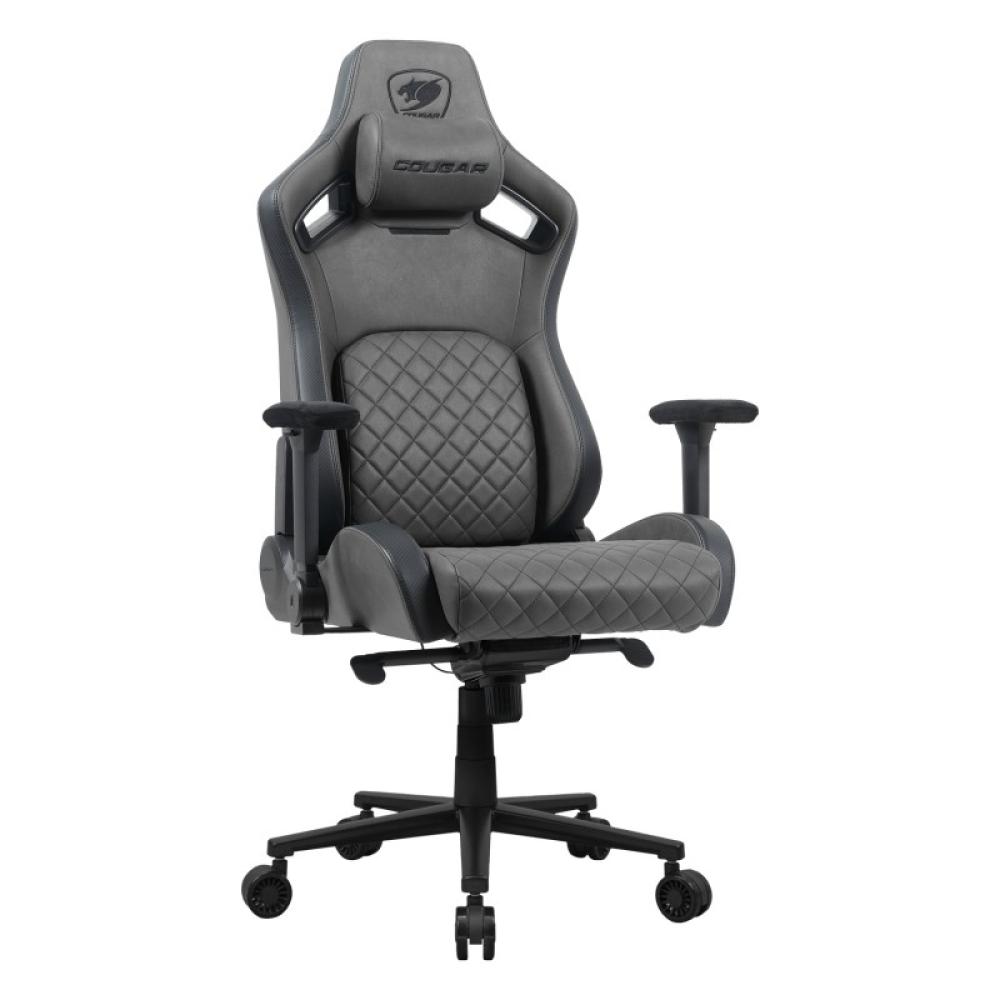 COUGAR - CGR-DSF-GRB Silla para videojuegos universal Asiento acolchado Gris