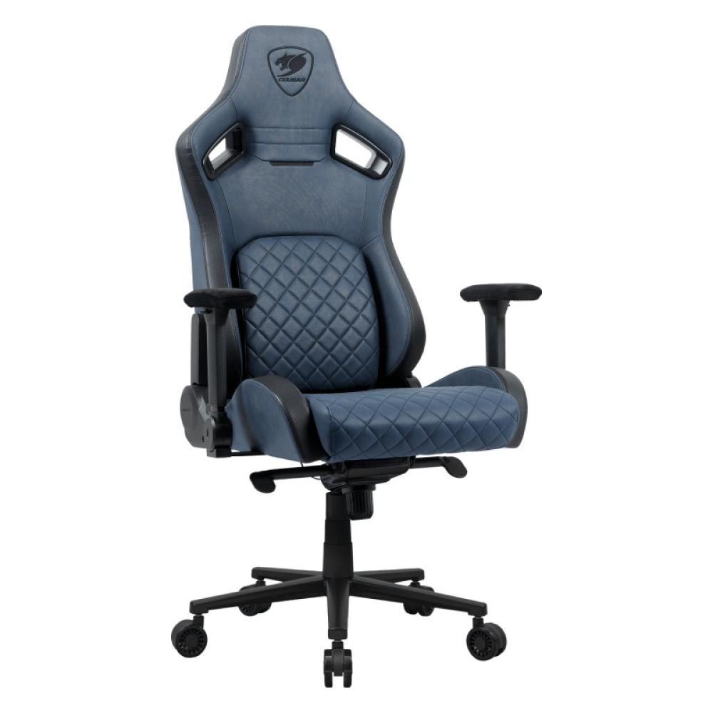 COUGAR - CGR-DSF-BUB Silla para videojuegos universal Asiento acolchado Marina