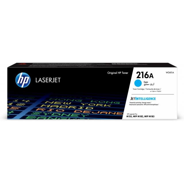 HP - Cartucho de tóner Original 216A LaserJet cian
