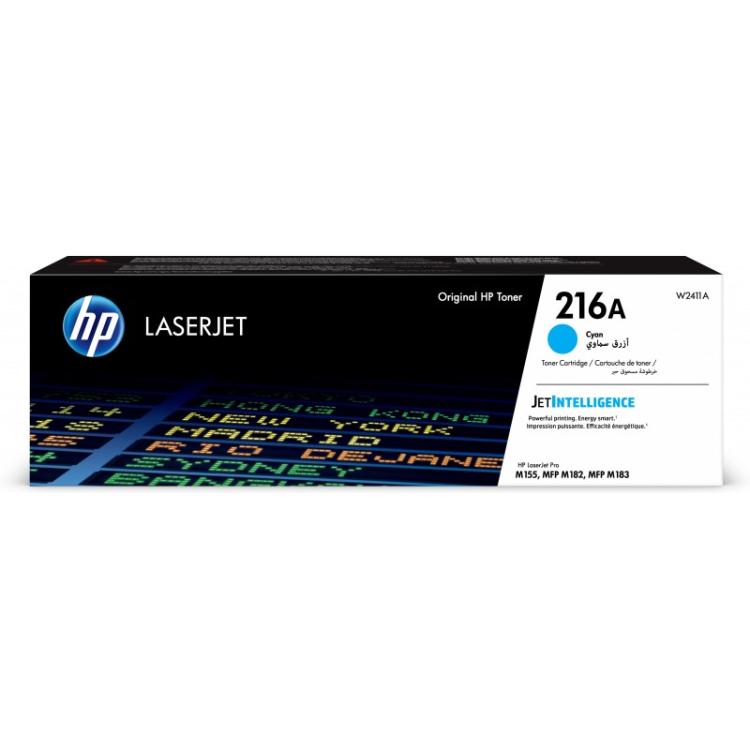 HP - Cartucho de tóner Original 216A LaserJet cian