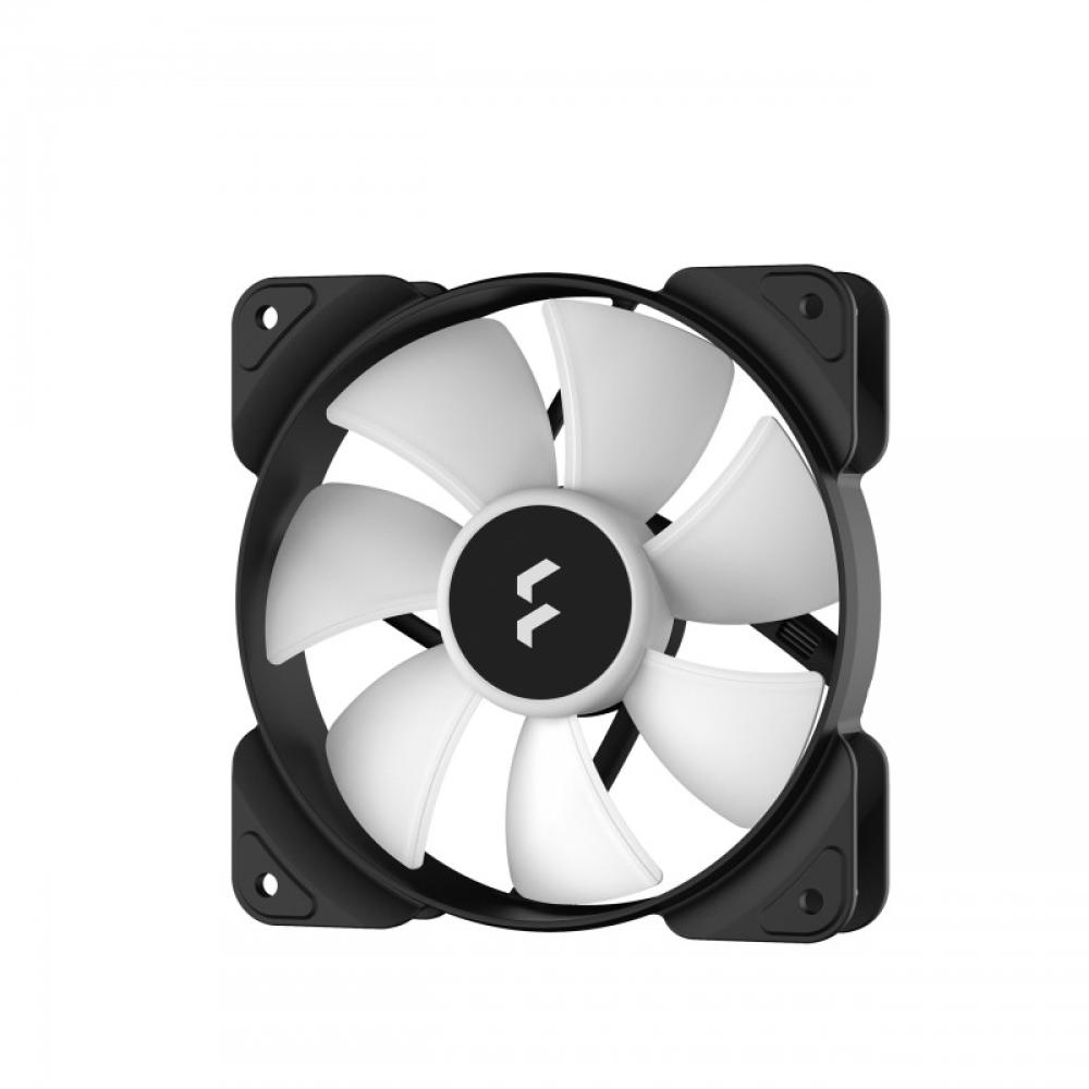 Fractal Design - Aspect 12 RGB PWM Carcasa del ordenador Ventilador 12 cm Negro 3 pieza(s)