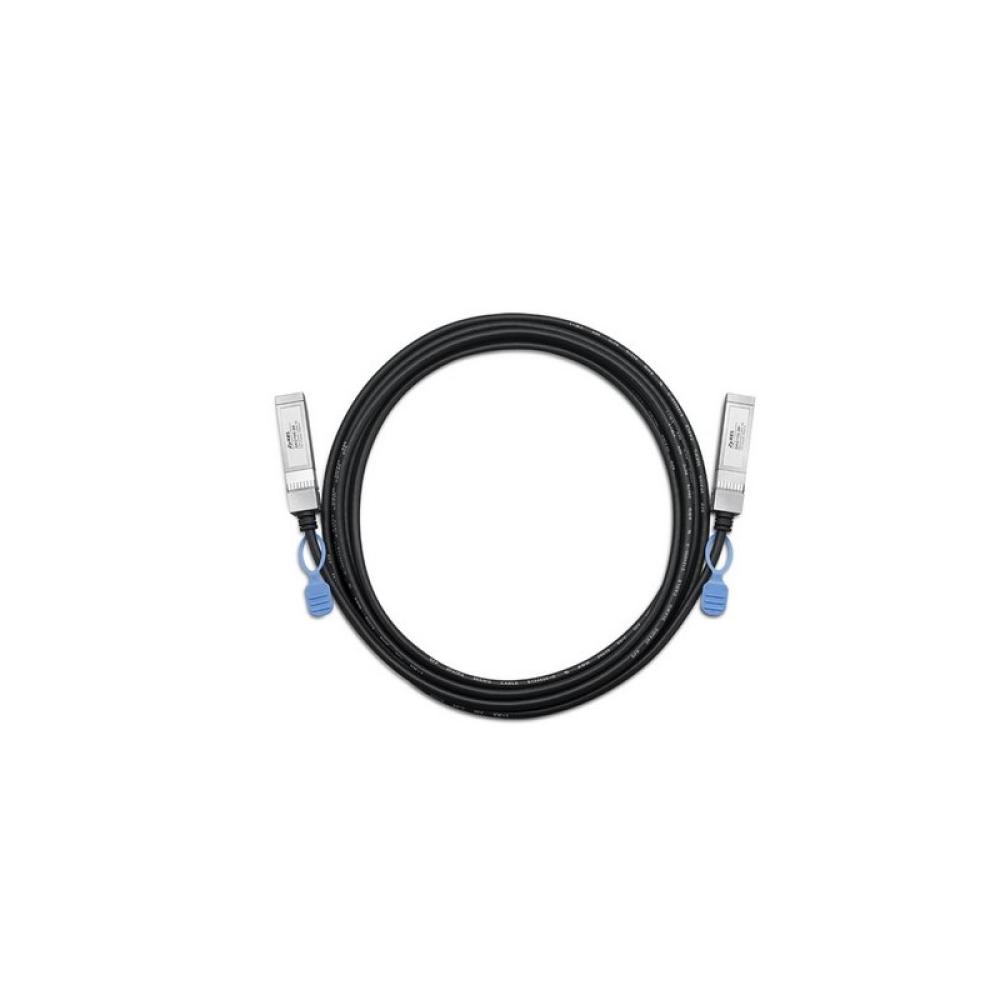 Zyxel - DAC10G-3M Cable de fibra óptica e InfiniBand SFP+ Negro