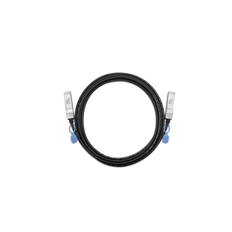 Zyxel - DAC10G-3M Cable de fibra óptica e InfiniBand SFP+ Negro