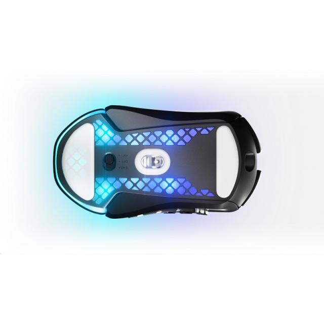 Steelseries - Aerox 9 ratón Juego Ambidextro RF Wireless + Bluetooth Óptico 18000 DPI