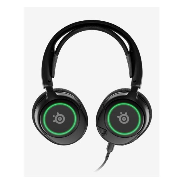 Steelseries - Arctis Nova 3 Auriculares Alámbrico Diadema Juego USB Tipo C Negro