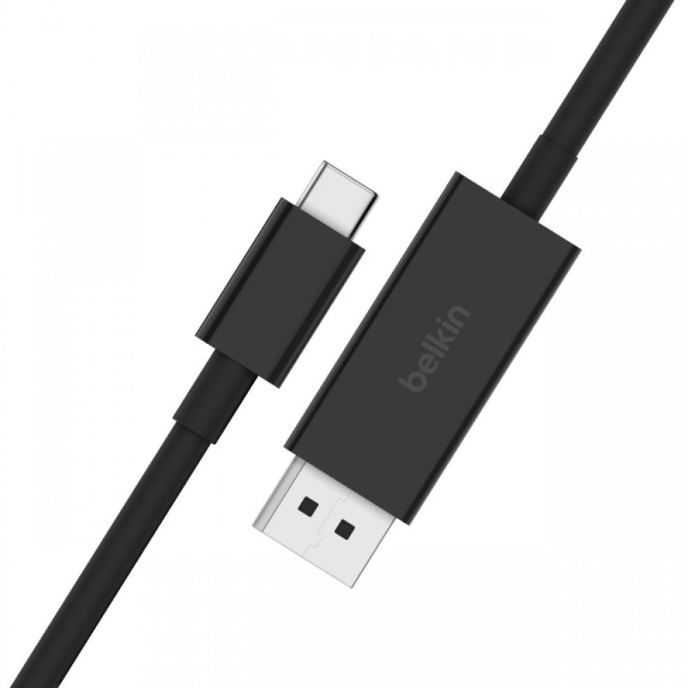 Belkin - AVC014bt2MBK 2 m USB Tipo C DisplayPort Negro