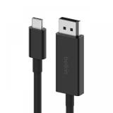 Belkin - AVC014bt2MBK 2 m USB Tipo C DisplayPort Negro