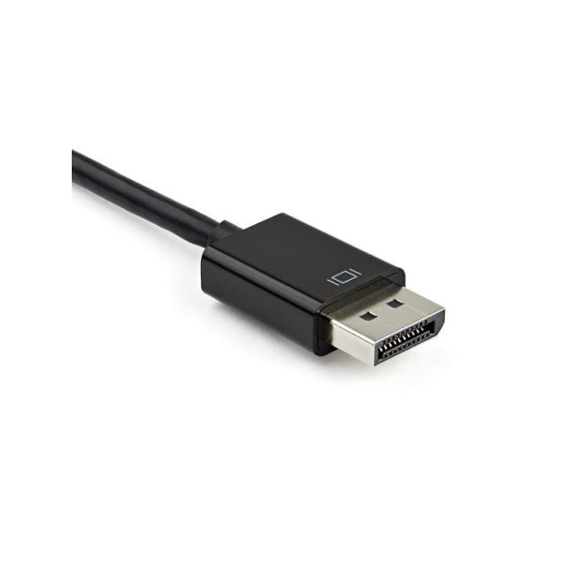 StarTech.com - Adaptador DisplayPort a HDMI VGA - Dongle Convertidor DisplayPort 1.2 HBR2 a HDMI 2.0 (4K 60Hz) o VGA 1080p - Ada