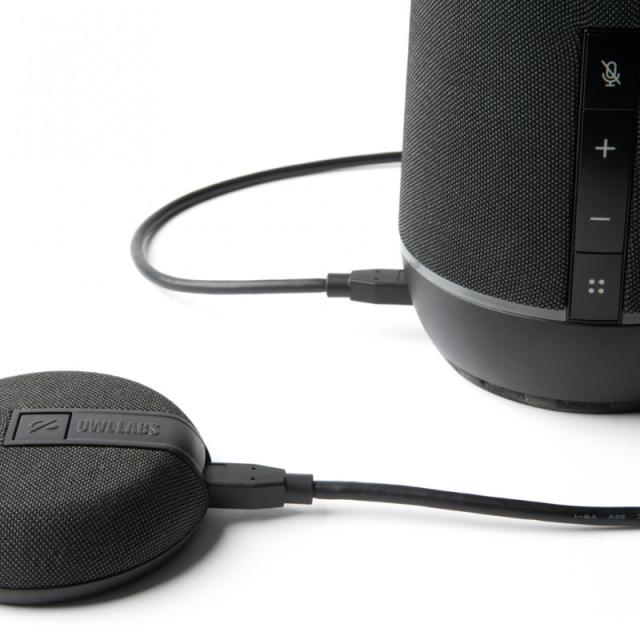 Owl Labs - Micrófono de expansión para Meeting Owl 4+ y Meeting Owl 3: amplíe el alcance del audio en espacios más grandes en 8