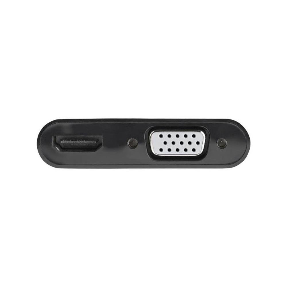 StarTech.com - Adaptador DisplayPort a HDMI VGA - Dongle Convertidor DisplayPort 1.2 HBR2 a HDMI 2.0 (4K 60Hz) o VGA 1080p - Ada
