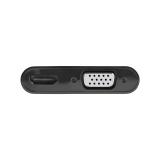 StarTech.com - Adaptador DisplayPort a HDMI VGA - Dongle Convertidor DisplayPort 1.2 HBR2 a HDMI 2.0 (4K 60Hz) o VGA 1080p - Ada