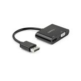 StarTech.com - Adaptador DisplayPort a HDMI VGA - Dongle Convertidor DisplayPort 1.2 HBR2 a HDMI 2.0 (4K 60Hz) o VGA 1080p - Ada