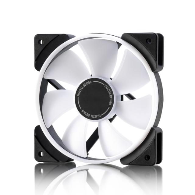 Fractal Design - Prisma AL-12 PWM Carcasa del ordenador Ventilador 12 cm Negro, Blanco 1 pieza(s)
