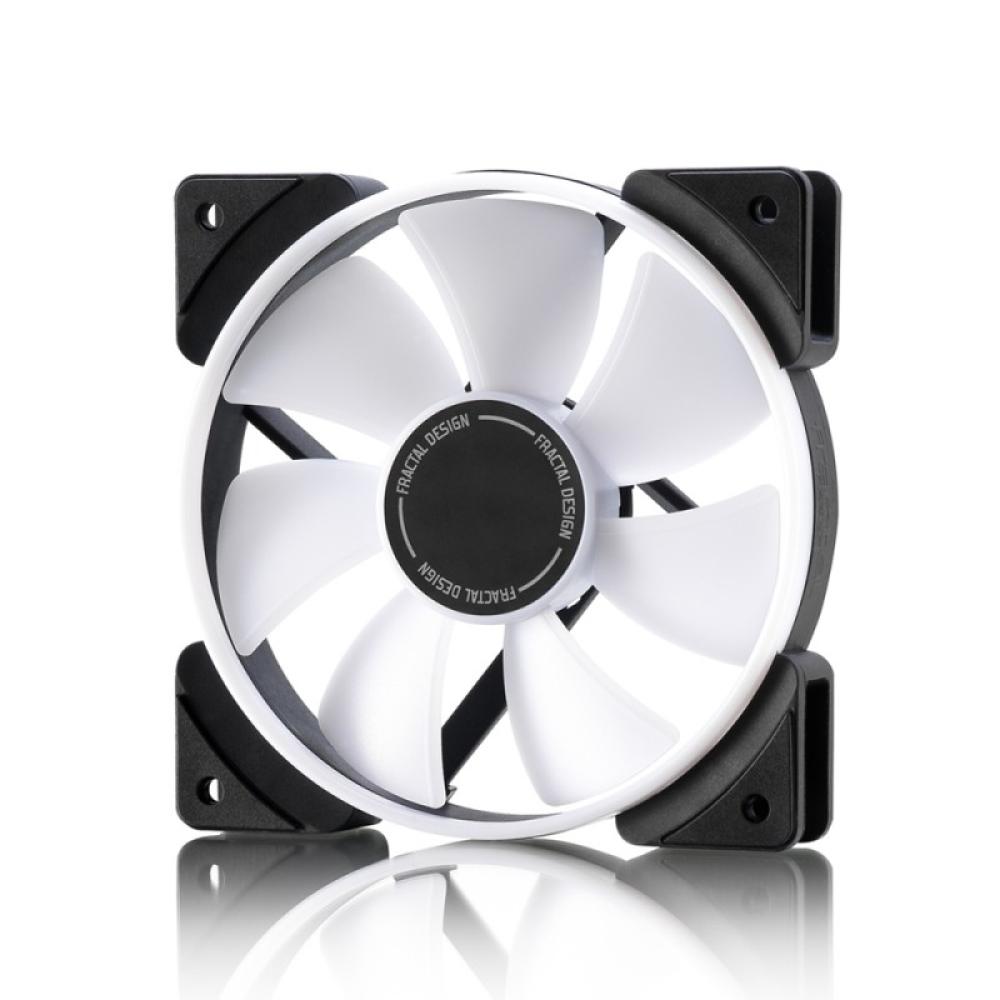 Fractal Design - Prisma AL-12 PWM Carcasa del ordenador Ventilador 12 cm Negro, Blanco 1 pieza(s)