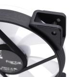 Fractal Design - Prisma AL-12 PWM Carcasa del ordenador Ventilador 12 cm Negro, Blanco 1 pieza(s)