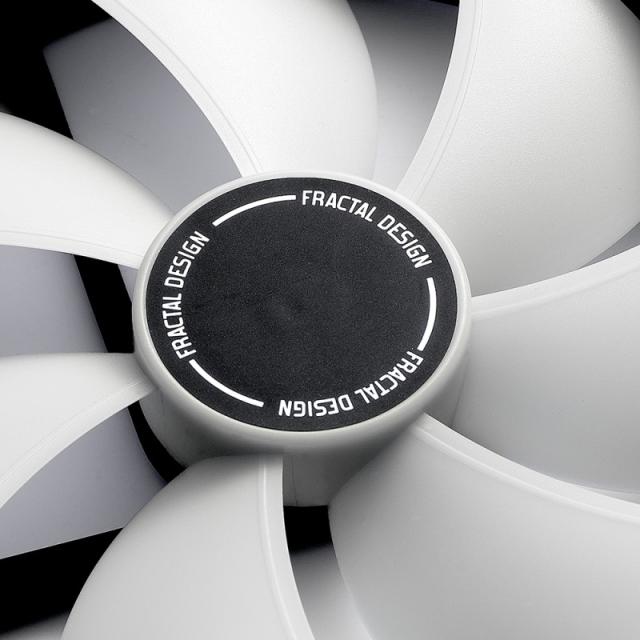 Fractal Design - Prisma AL-12 PWM Carcasa del ordenador Ventilador 12 cm Negro, Blanco 1 pieza(s)