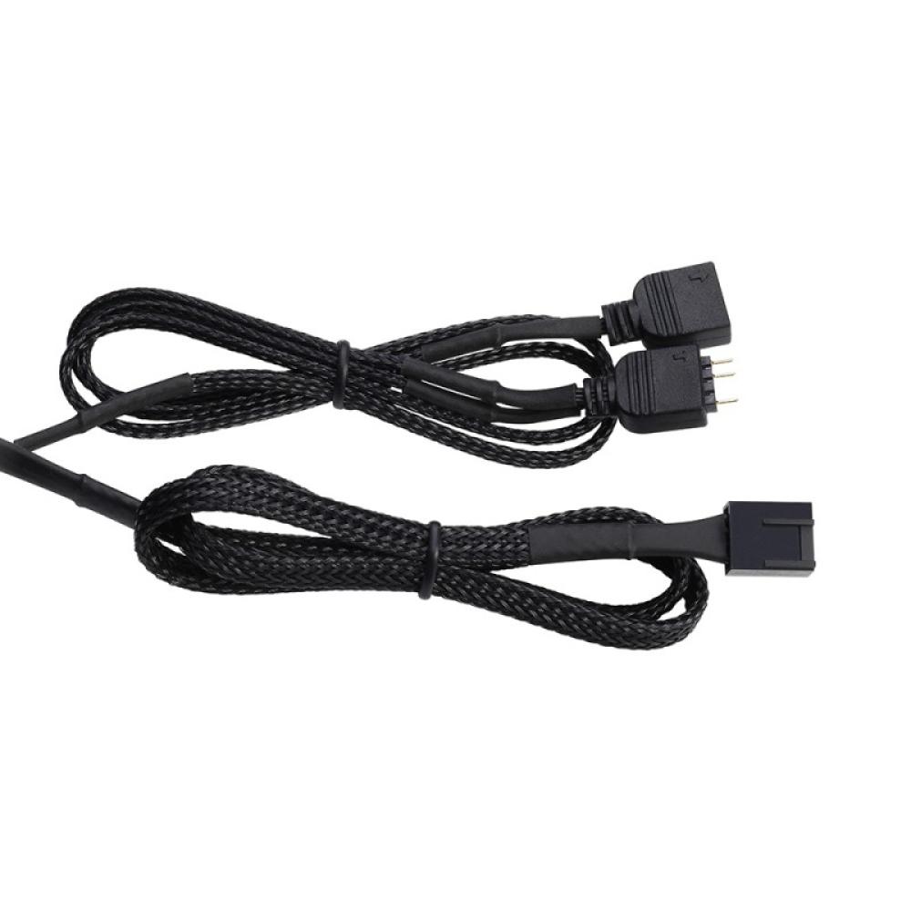 Fractal Design - Prisma AL-12 PWM Carcasa del ordenador Ventilador 12 cm Negro, Blanco 1 pieza(s)