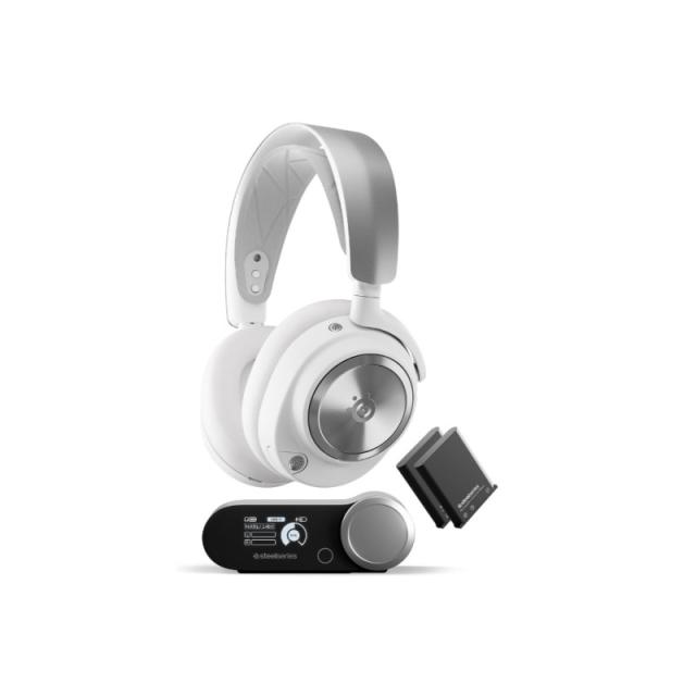 Steelseries - 61524 auricular y casco Auriculares Alámbrico Diadema Juego USB Tipo C Blanco