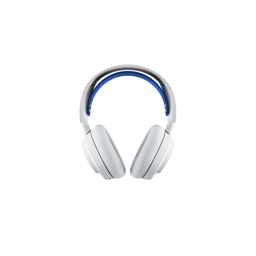 Steelseries - ARCTIS NOVA 7P WHITE Auriculares Inalámbrico Diadema Juego Bluetooth Azul, Blanco